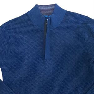Robert Graham 1/4 Zip‎ Sweater Brennand Knit Pullover
